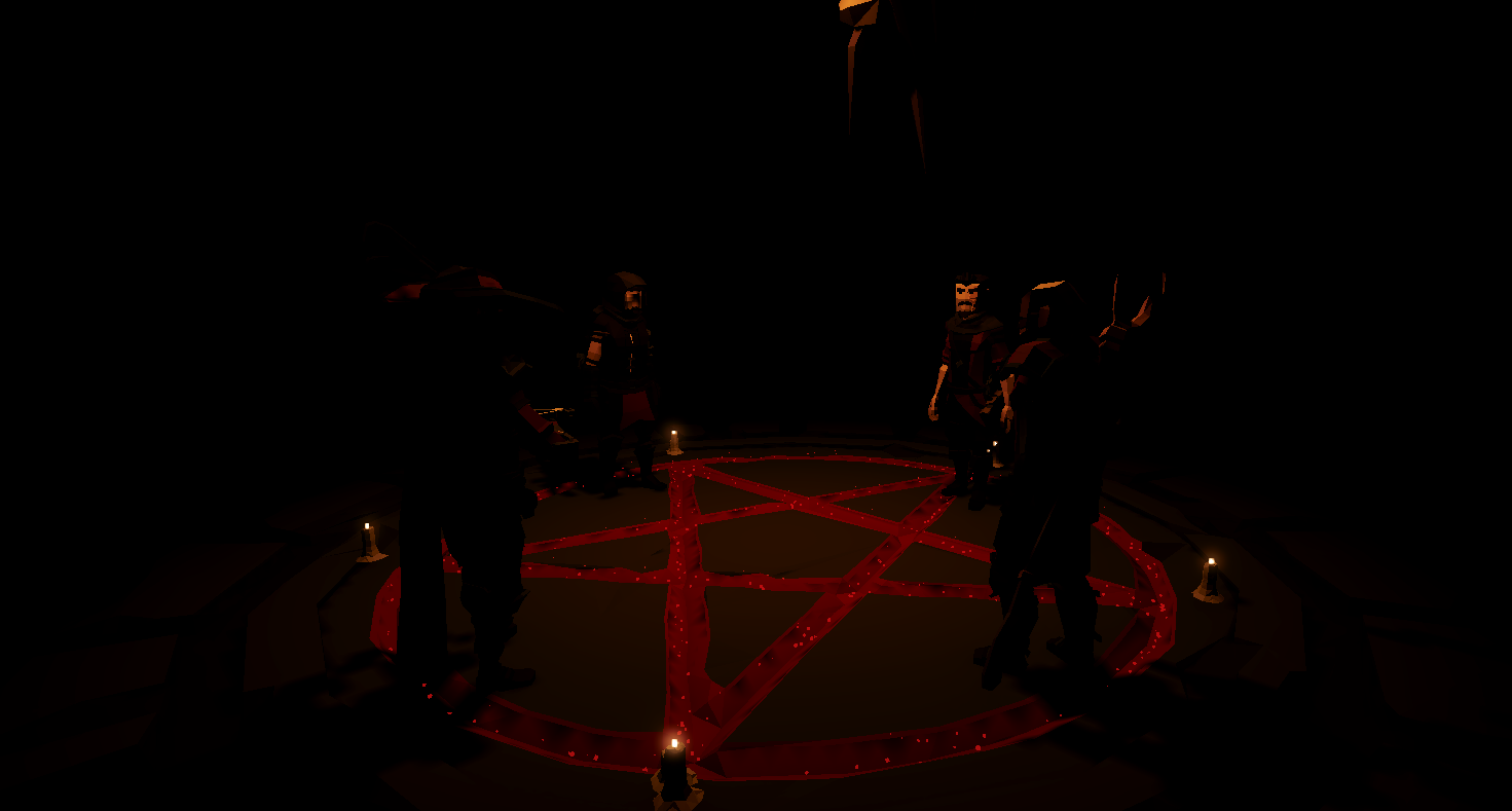 AI enemies in dungeon ritual